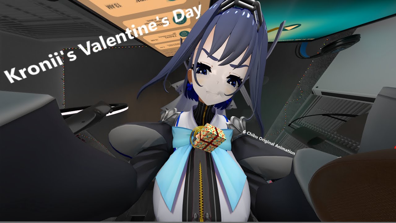 [Giantess Hololive Animation] Kronii's Valentines Day