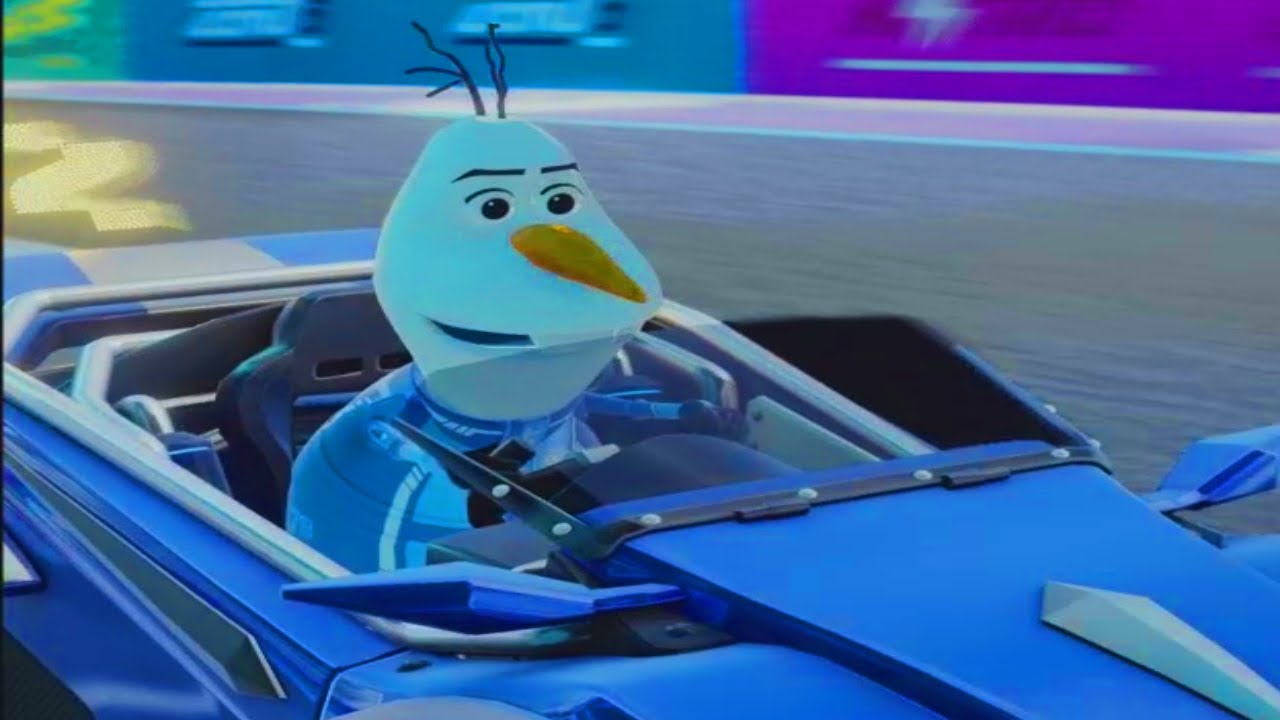 Olaf Gameplay - Disney Speedstorm Season 5 Let It Go 4K HD