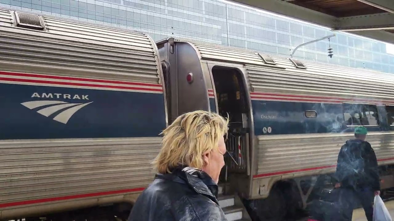 Amtrak's Floridian at Washington DC Union Station.