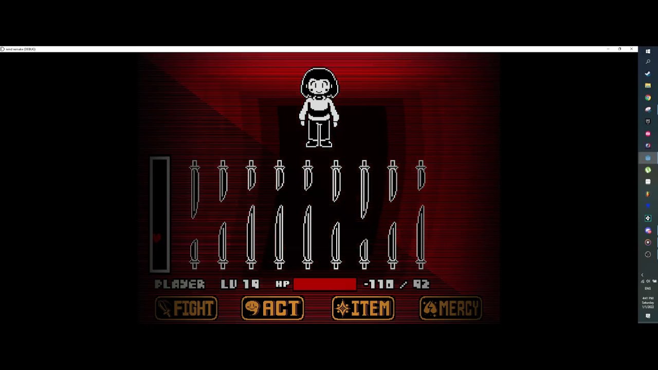 unfinished chara game