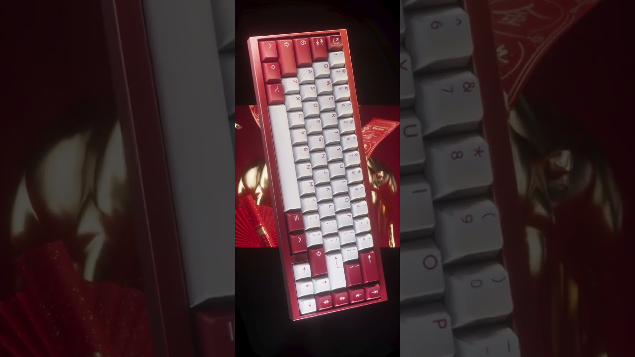 Приветствуем Бога Богатства! 🧧💰 #kbdfans #keyboard #desksetup