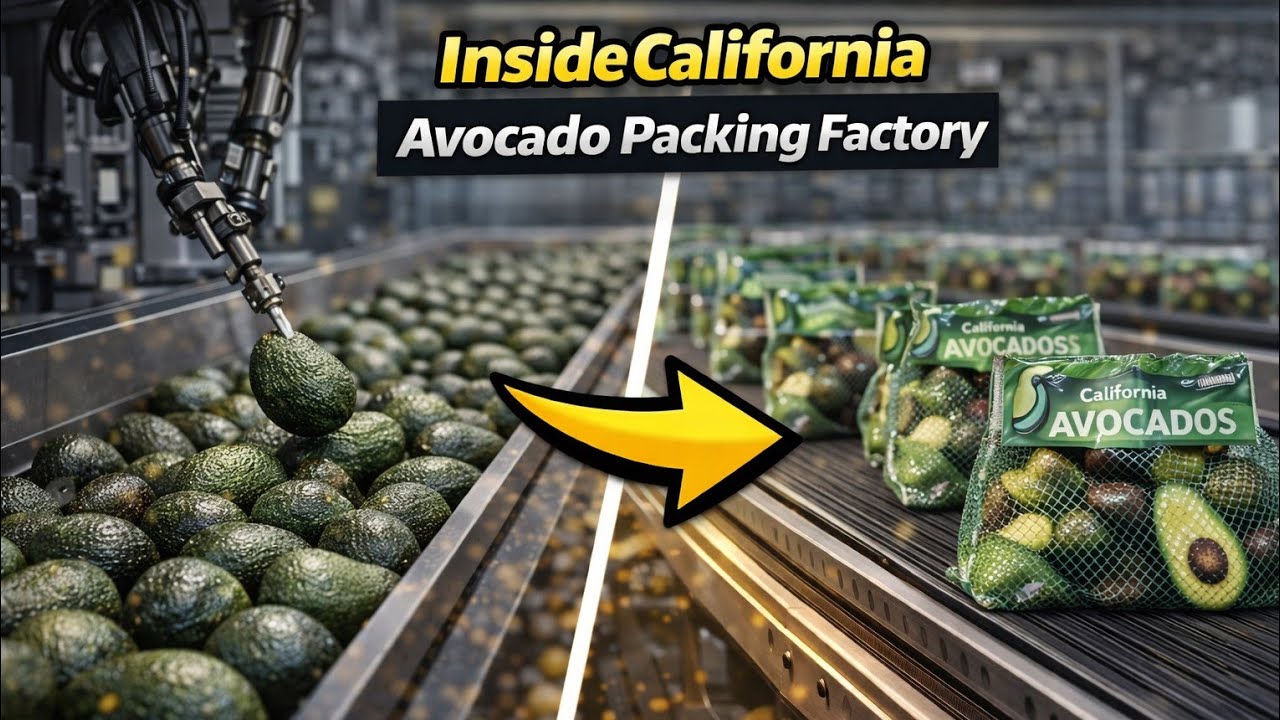 “Inside a California Avocado Packing House Full Tour  How Avocados Get to U S  Grocery Stores”