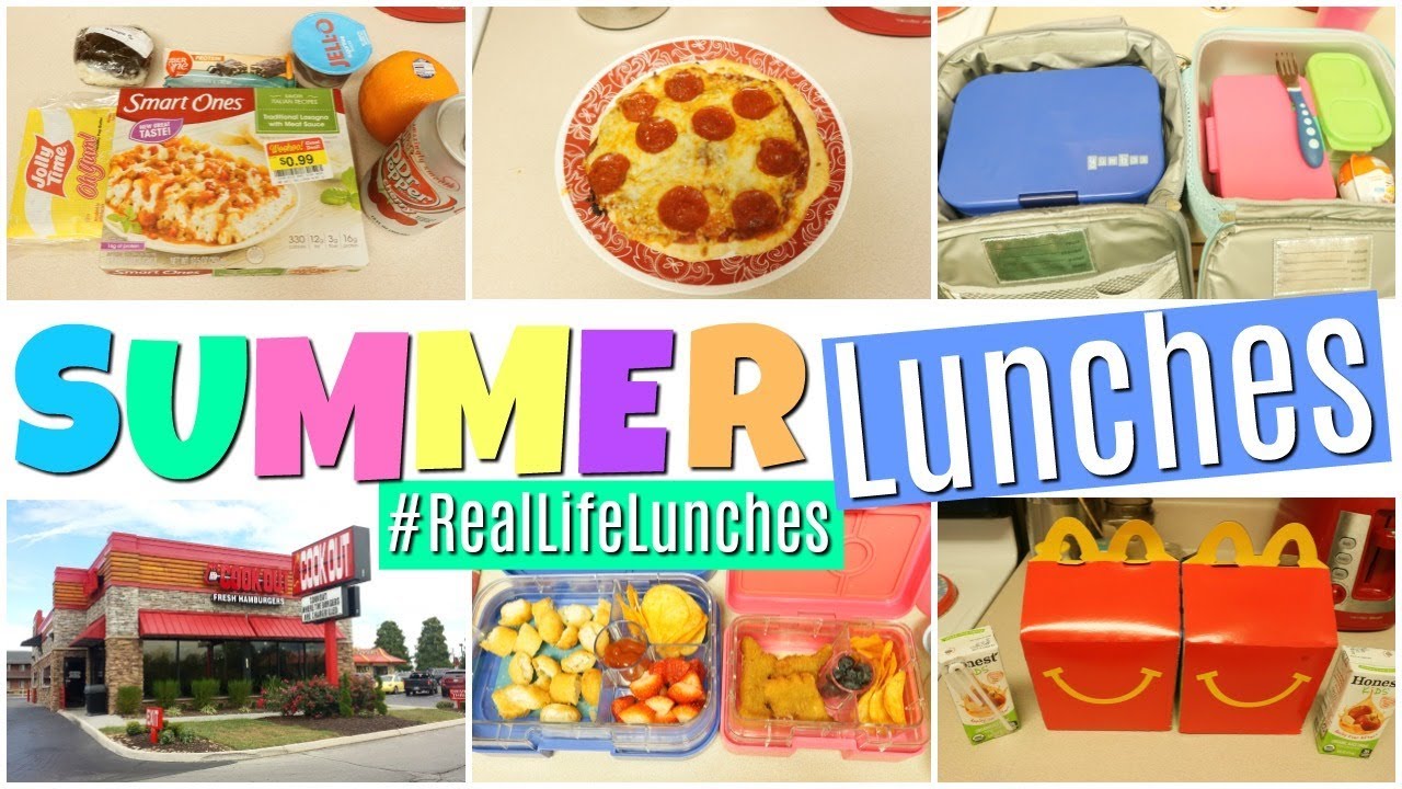 Last Summer Lunch Video | #Real Life Lunches | Week 33