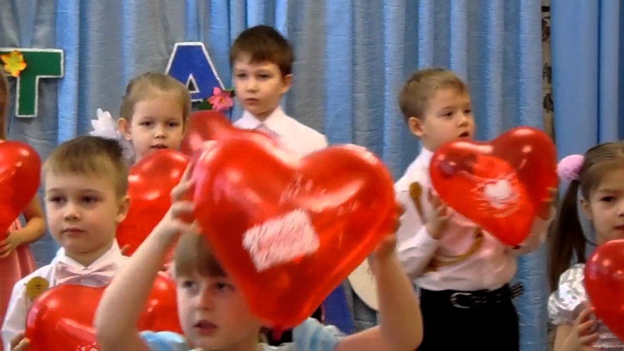 танец с сердечками 
