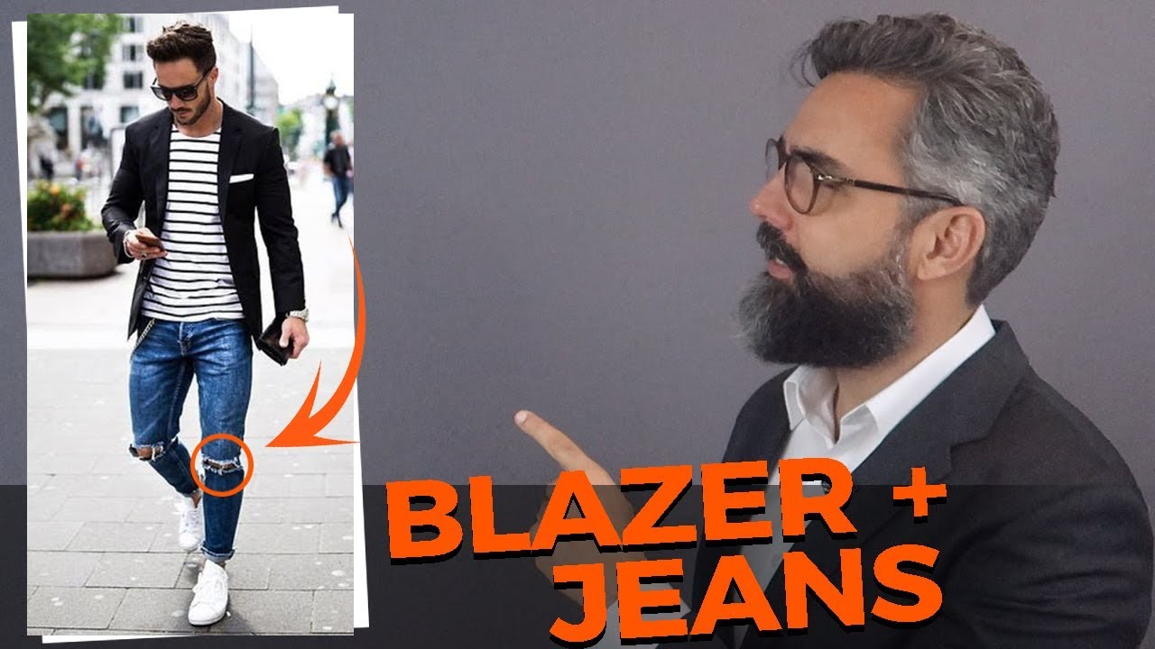 Blazer e Calça Jeans, COMO COMBINAR? | Moda masculina