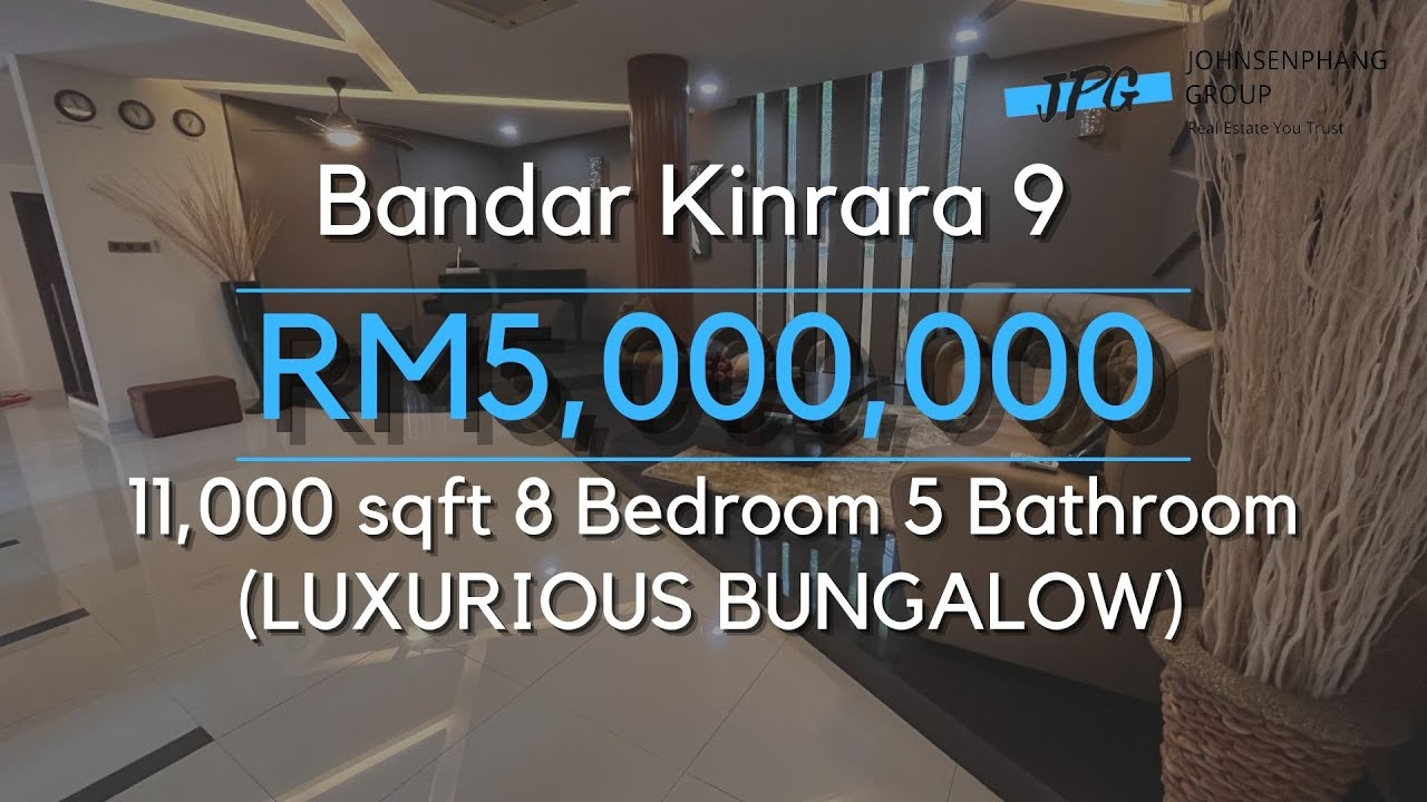 Puchong Bandar Kinrara | Freehold Corner 2 Storey Bungalow | Home Tour Video