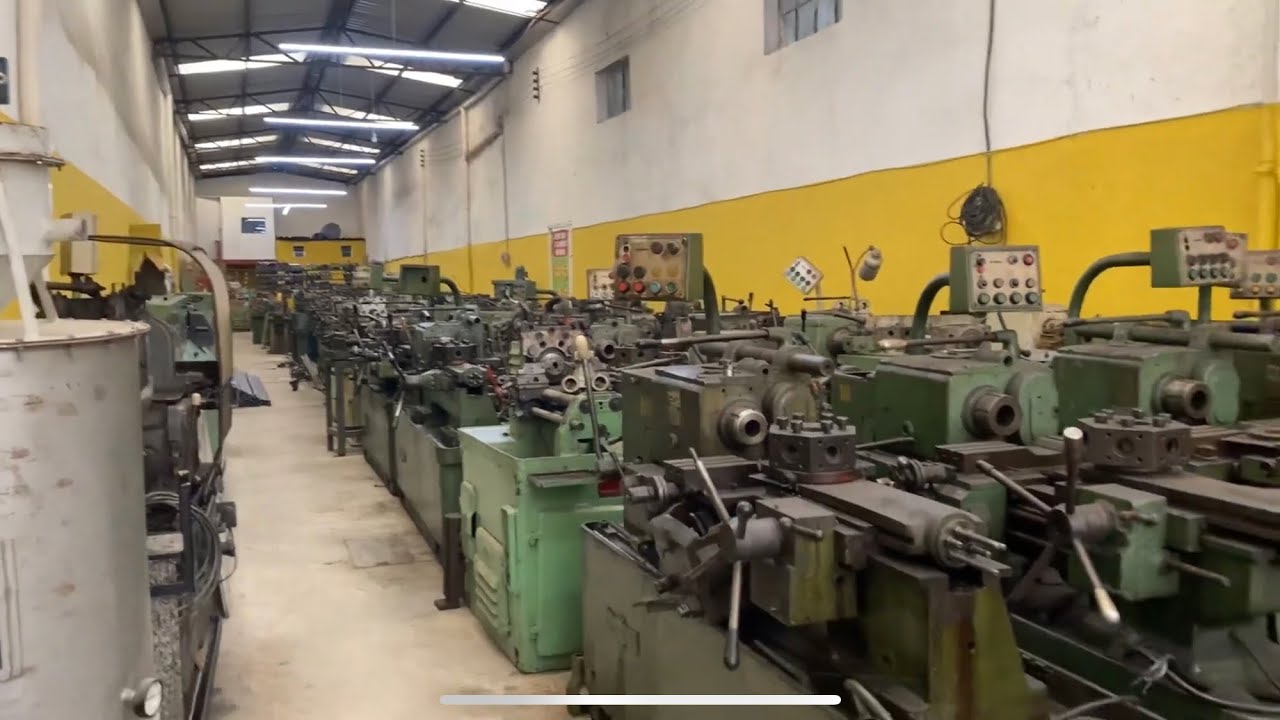 RUA PIRATININGA O PARAÍSO DAS MÁQUINAS TORNO AUTOMÁTICO