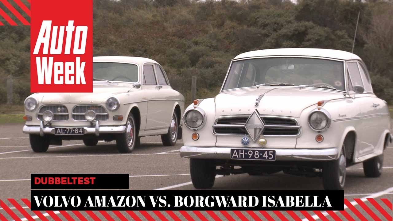 Volvo Amazon vs. Borgward Isabella - AutoWeek Classics Dubbeltest
