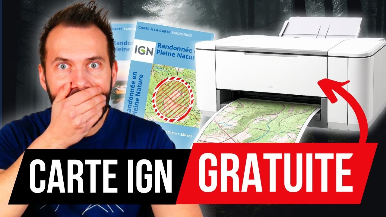 Comment imprimer toutes les cartes IGN gratuitement et facilement