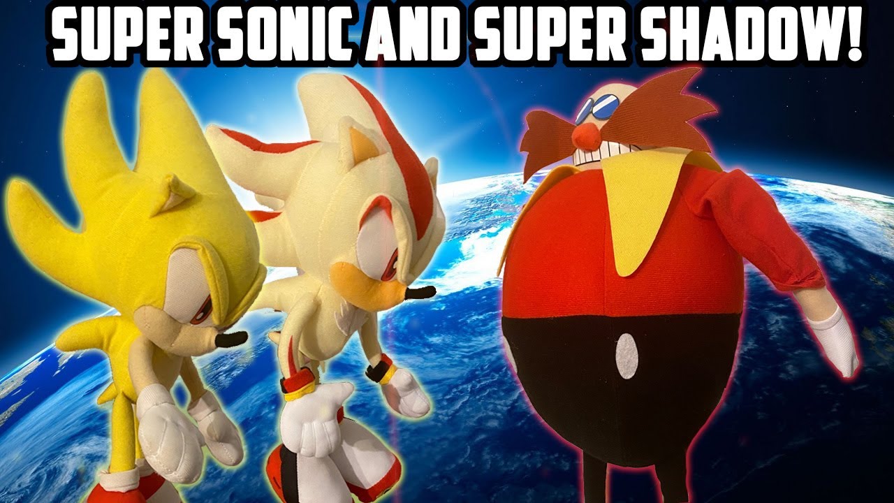 Sonic Plush Adventures: Super Sonic and Super Shadow! (Chaos Emerald Finale)