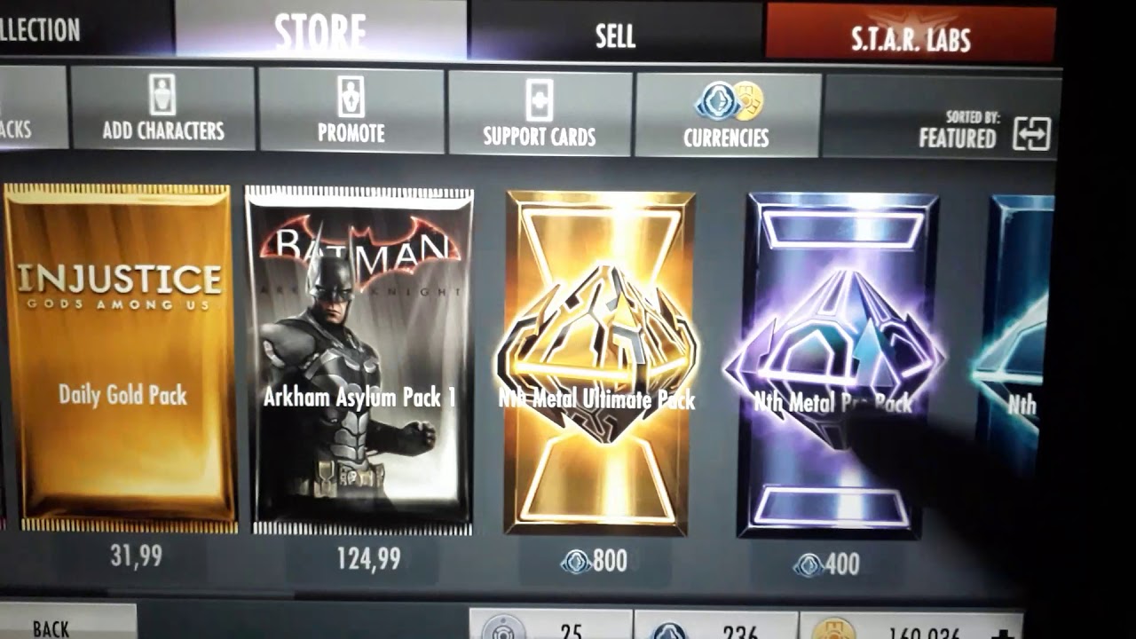 Injustice gods among us türkçe open nth metal pack and challenge booter pack