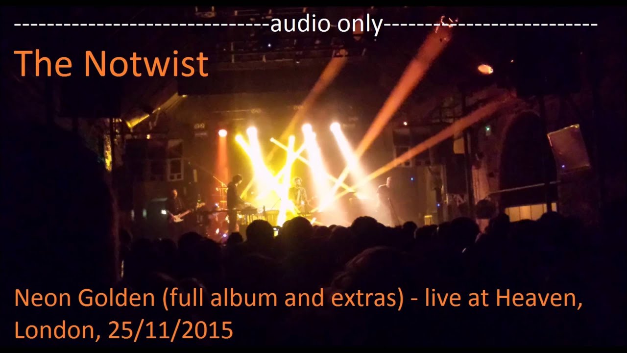The Notwist (audio only) - Neon Golden full album and more -  Live
