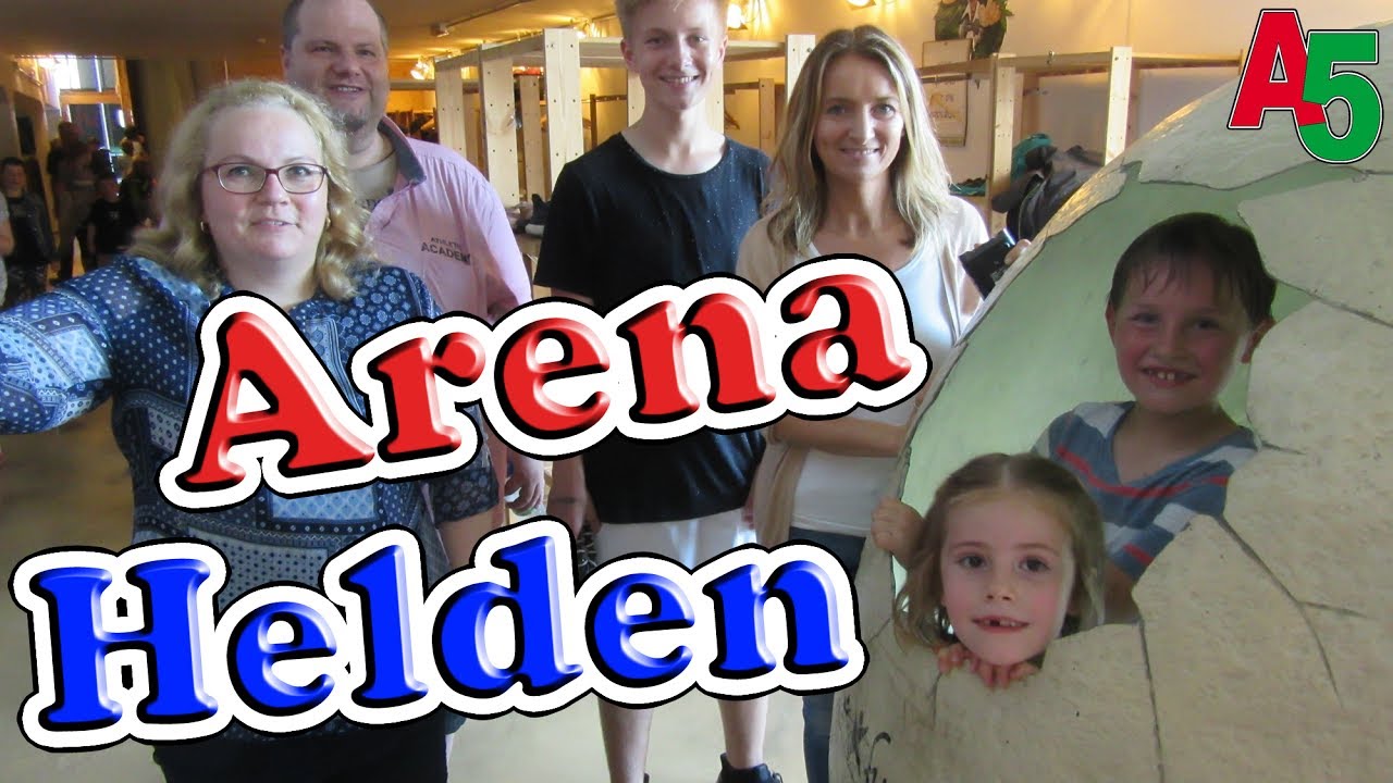 Helden der Arena | Spielzeugtester - TipTapTube - Echtso - Ash5ive im SUPER XXL Indoor Freizeitpark