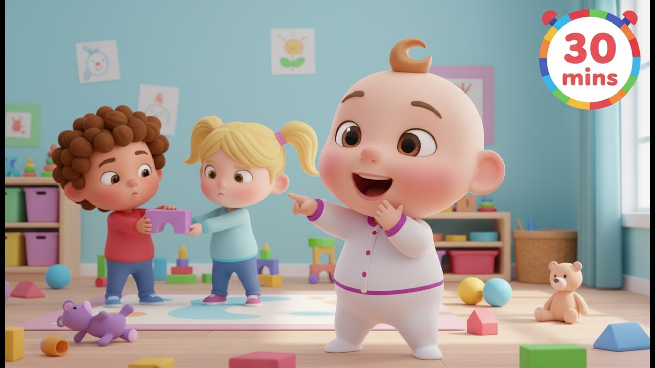 Fun Cartoons for Kids 🎉| Nursery Rhymes & Kids Song
