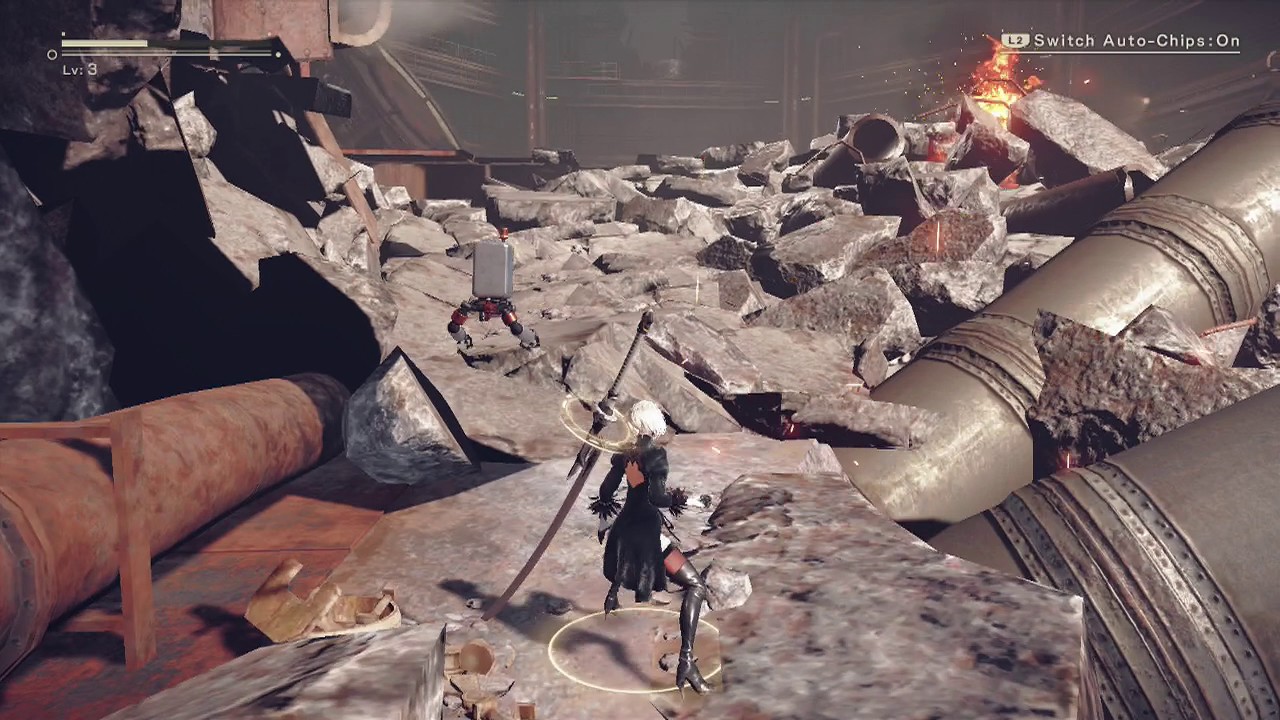 Nier: Automata demo - long jump ideas (and more)