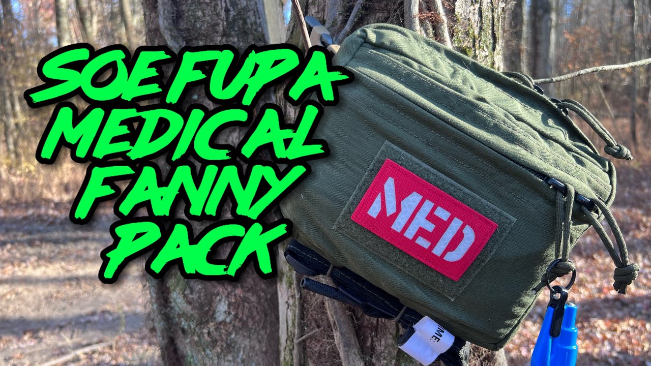 SOE Fupa, Medical Fanny Pack #medical #fannypack #mindset #beprepared #ifak