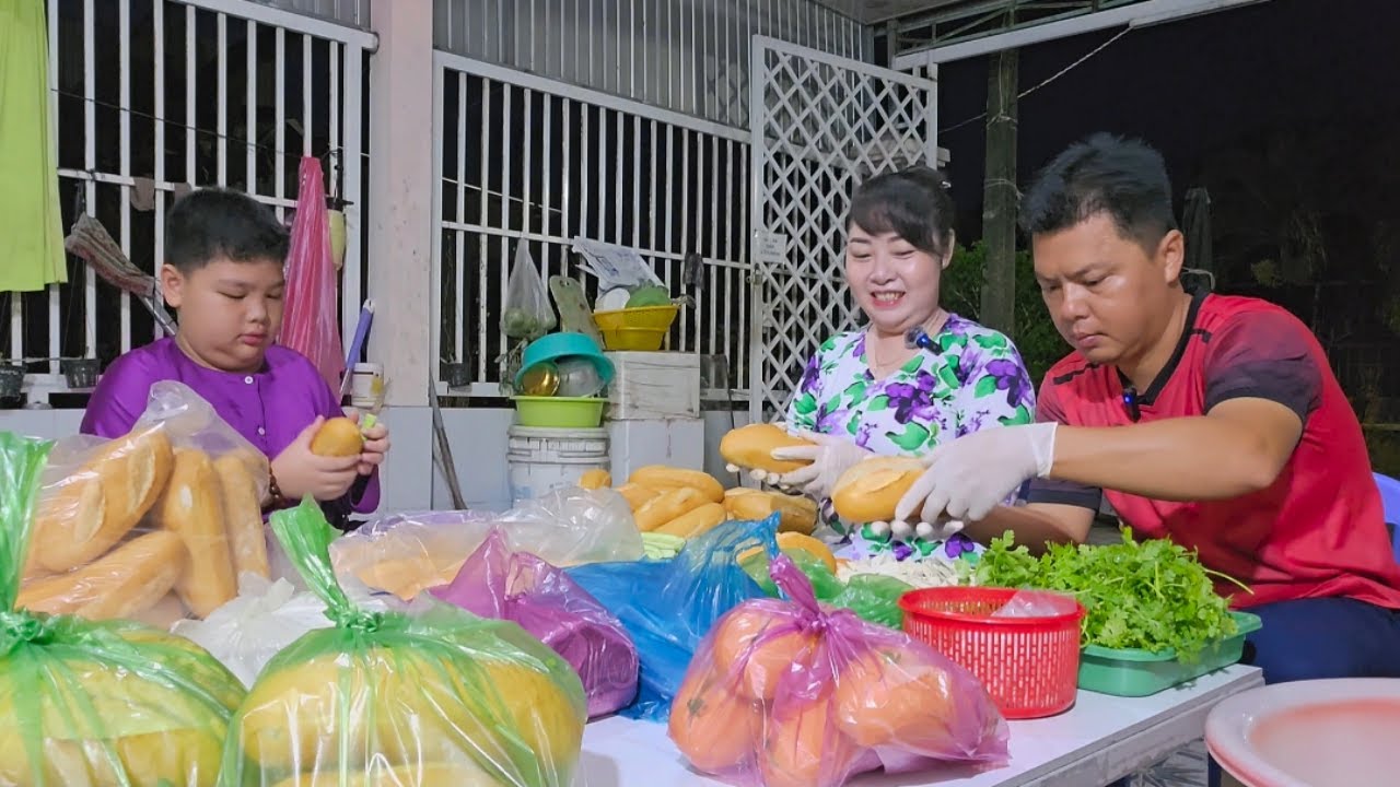 Cặp Vợ Chồng Trẻ Tự Tay Làm Bánh Mì Chay Tặng Người Nghèo – Lan Tỏa Yêu Thương! #50