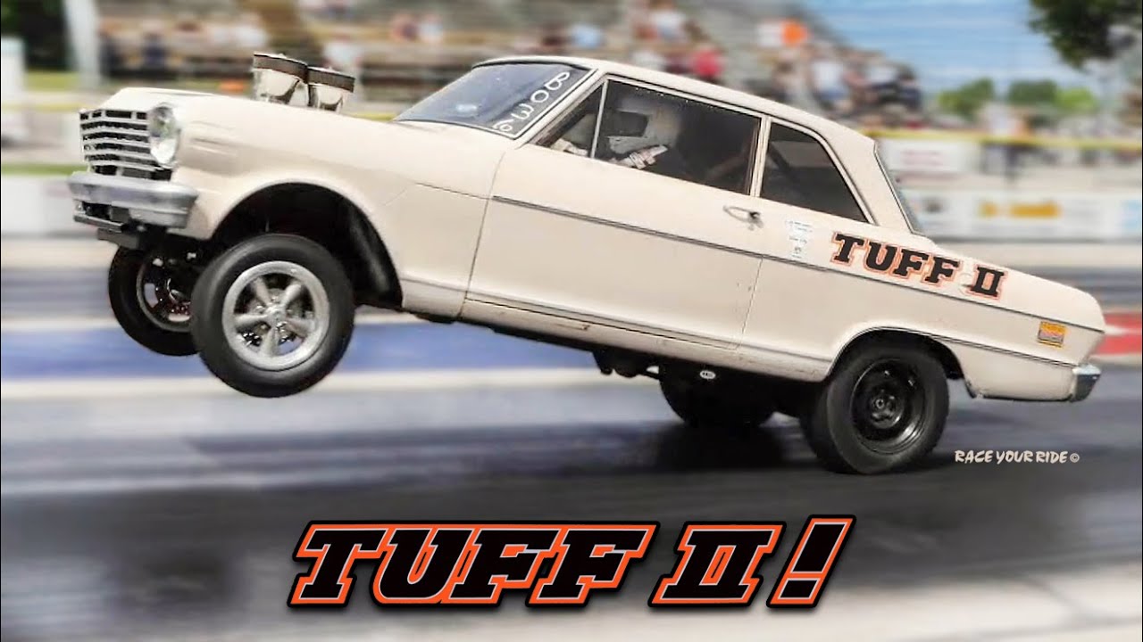 ВЫСОКО В НЕБЕ! ЗАЕДАЕТ ПЕРЕДАЧА! ШЕВРОЛЕ TUFF II GASSER 64-ГО ГОДА! ВОЗВРАЩЕНИЕ К ДНЯМ СЛАВЫ! БАЙ...