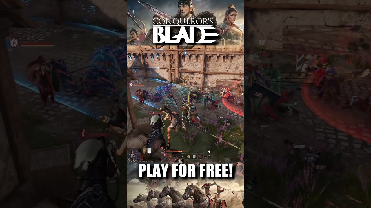Conqueror's Blade -😀😀😀 PLAY FOR FREE! #Shorts #ConquerorsBlade#CB#CB6thAnniversary