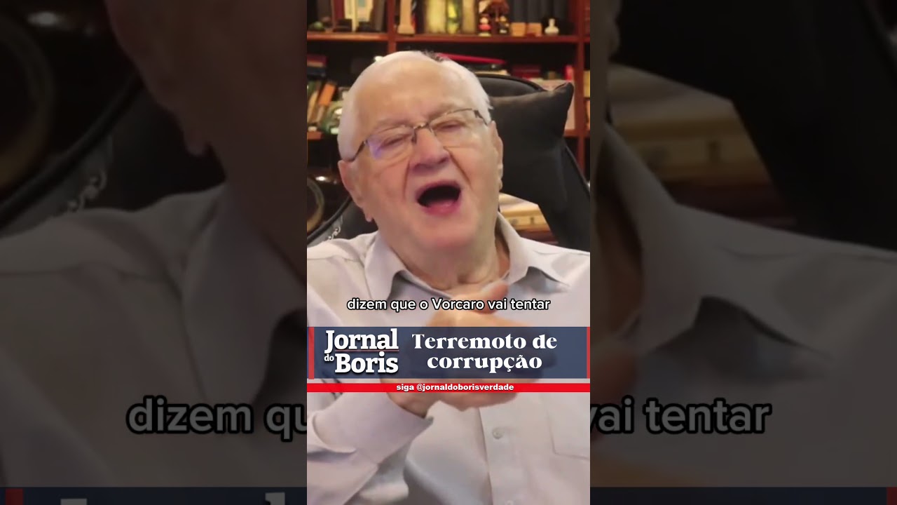 Terremoto de corrup&ccedil;&atilde;o | Boris Casoy | 21/8/26 #jornaldoboris #noticias