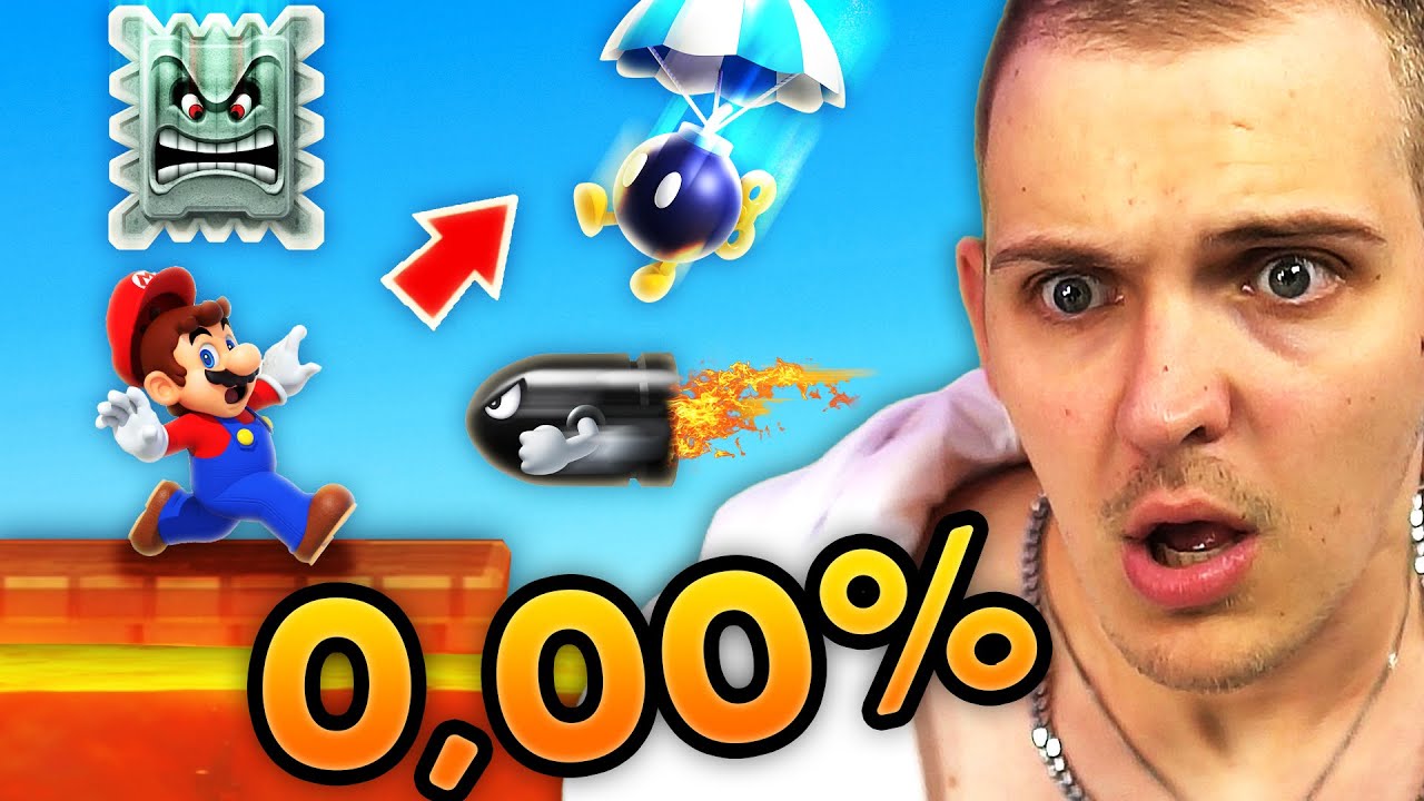 Ich habe ein 0% Kaizo Level probiert...