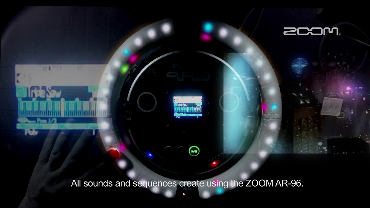 ZOOM ARQ - Blade Runner style thanks to its Polyphonic aftertouch.