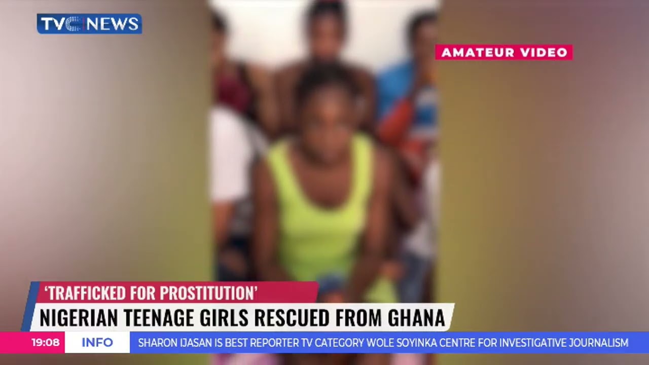 Nigerian Teenage Girls ‘Trafficked’ To Ghana For ‘Prostitution’ Rescued