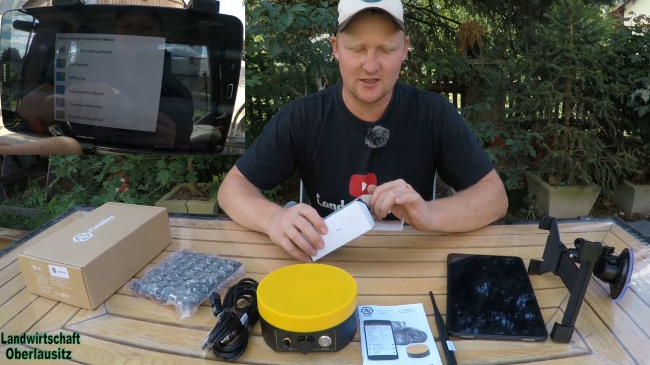 FieldBee Lenksystem Teil 1: Unboxing und Installation Manual Guidance