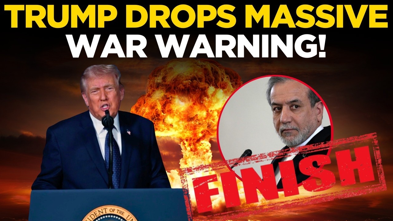 Trump LIVE: Trump Issues Big War Warning In Viral Speech | Trump Address Iran War | World News LIVE