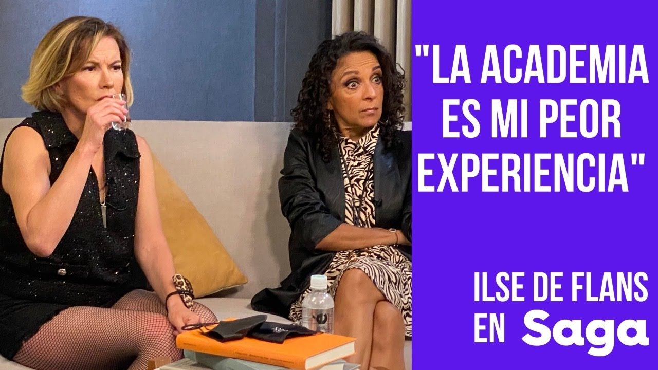 “LA ACADEMIA ES MI PEOR EXPERIENCIA” revela ILSE de FLANS con ADELA MICHA en LA SAGA LIVE