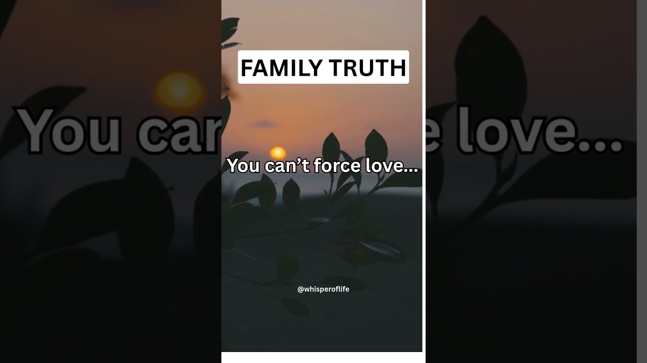FAMILY TRUTH PART 6 #family #truth #familymatters #familytrust #sad