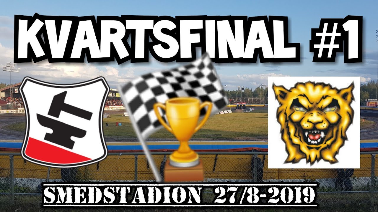 Speedway Vloggen #19 | KVARTSFINAL #1 | Smederna - Lejonen | Elitserien 2019 #JaktenP&aring;TredjaRakaGuld