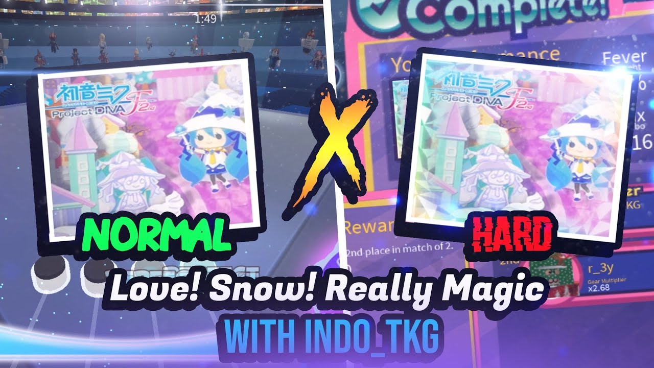 Robeats - Love! Snow! Really Magic (NORMAL) + (HARD) FC || ft. Indo_TKG
