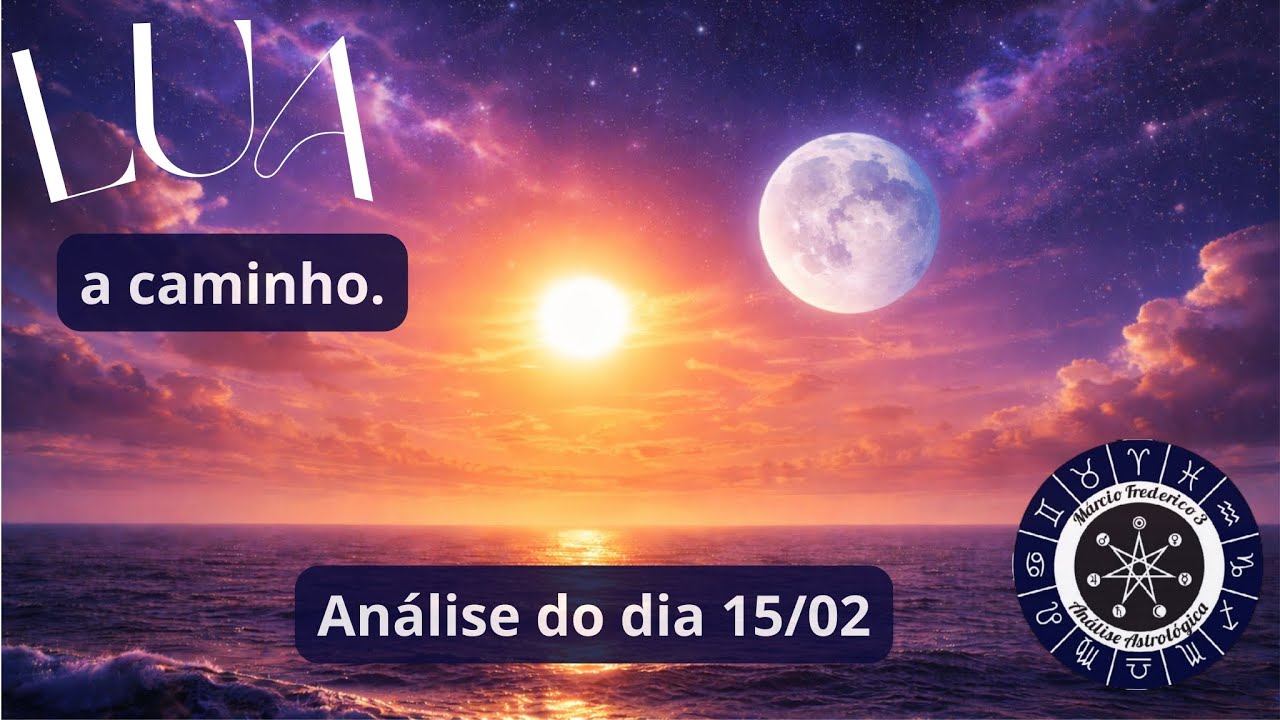 Lua á caminho do Eclipse em conjunçõa com Plutão em Aquário... Análise Astrológica do dia 15/02.
