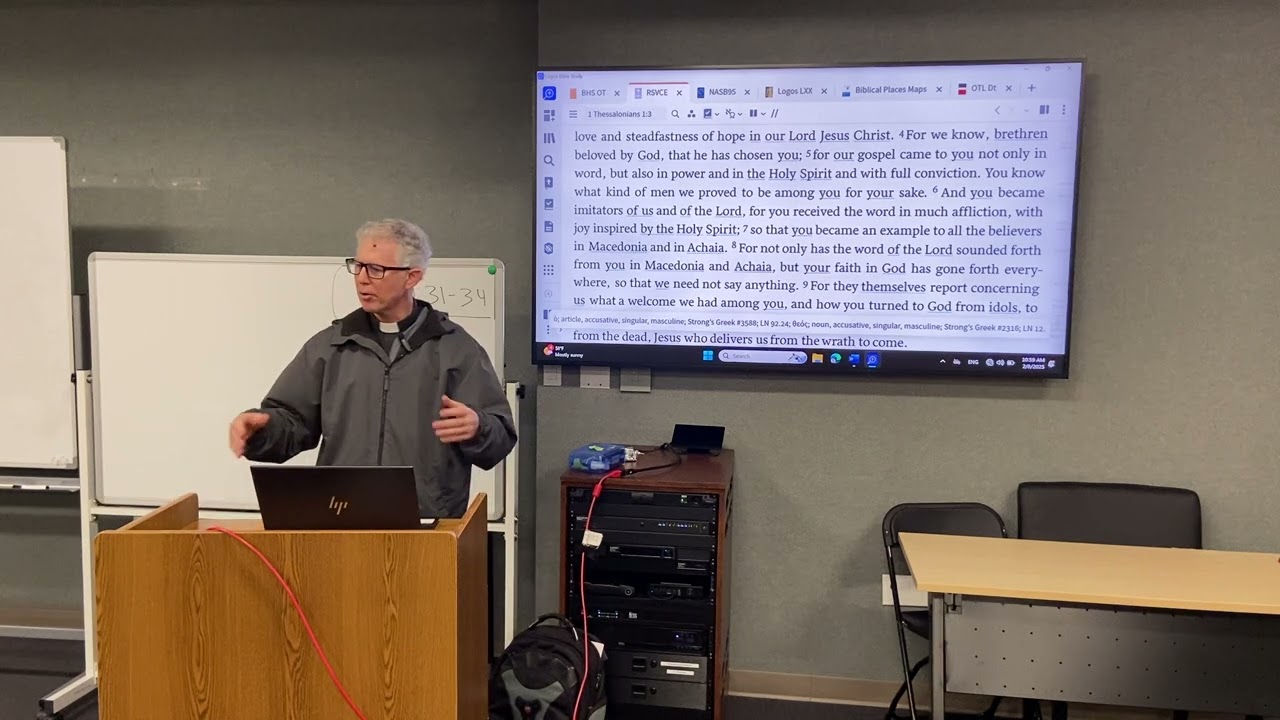 1 Thessalonians 1-2: Paul's First Letter to the Thessalonians, Catholic Bible Study, Fr. Tim Peters