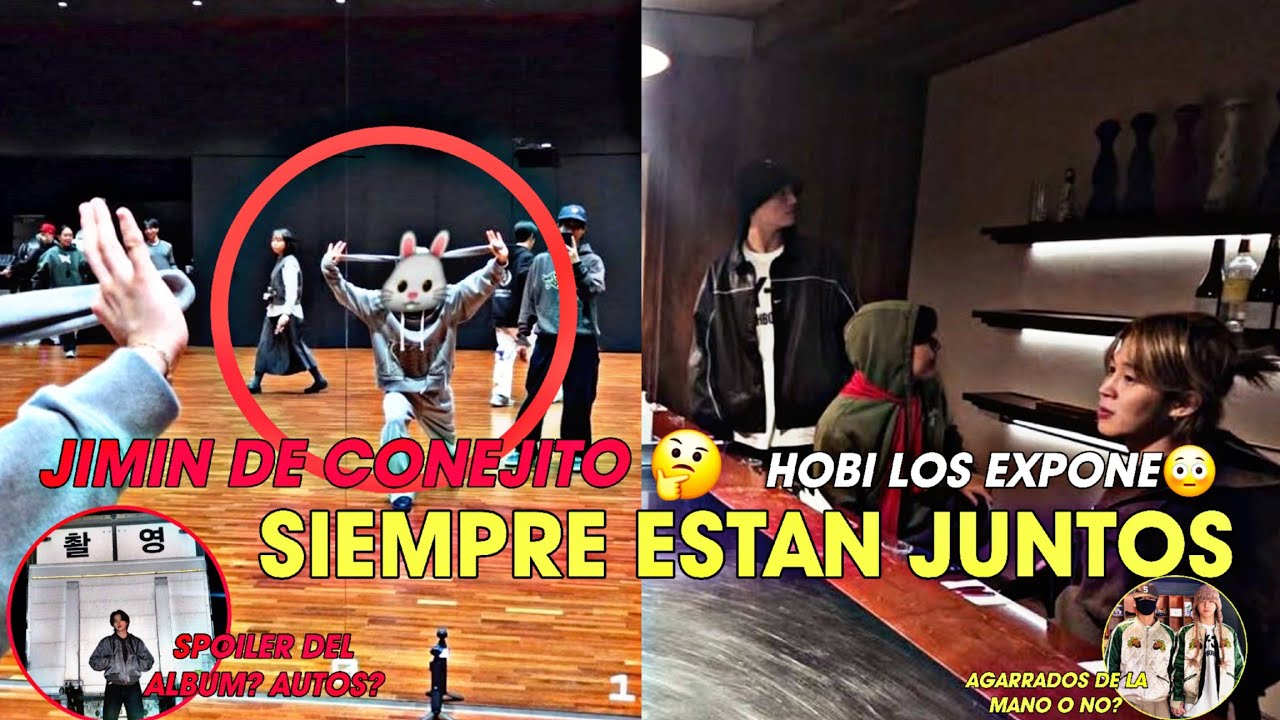 JIKOOK-¿COINCIDENCIA? NO LO CREO 😳 HOBI LOS DELATA + JIMIN DE CONEJITO🐰