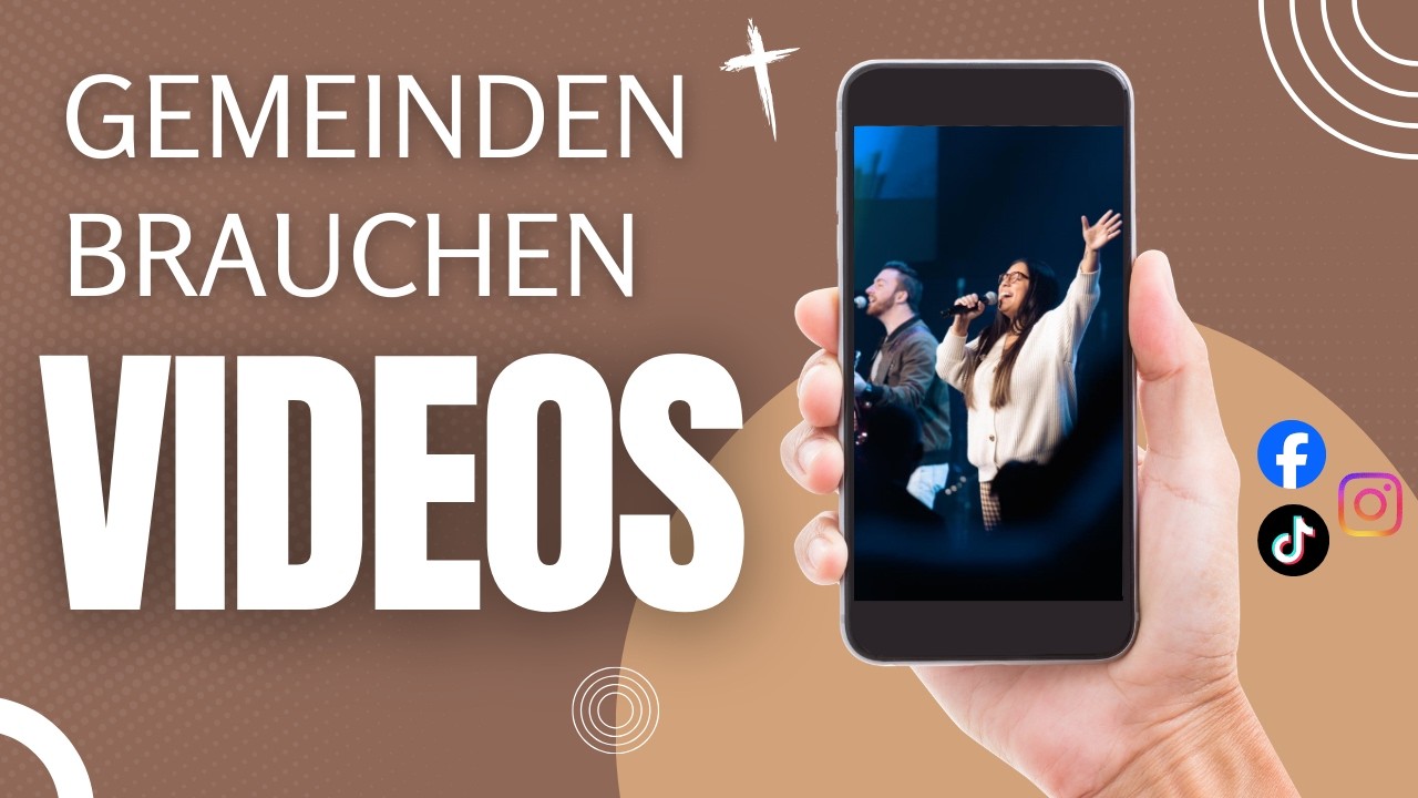 Kirchenmarketing mit Video: 7 einfache Tipps + 4 Videoformate, die wirklich funktionieren