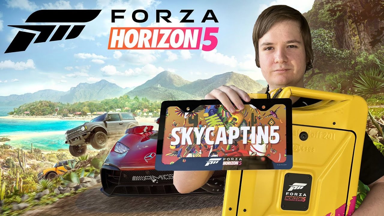 Forza Horizon 5 Unboxing Press/Influencer Package & Controller Unboxing