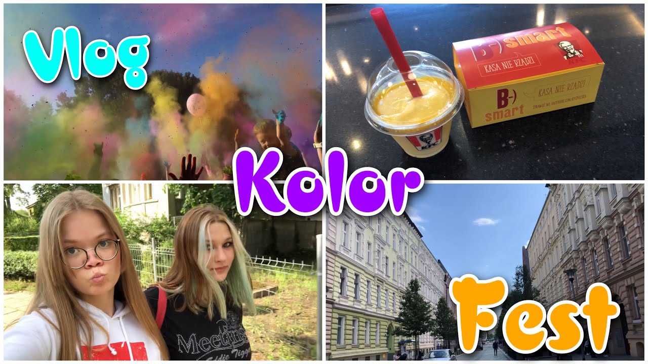 VLOG 🏝 || FESTIWAL KOLORÓW 🎨