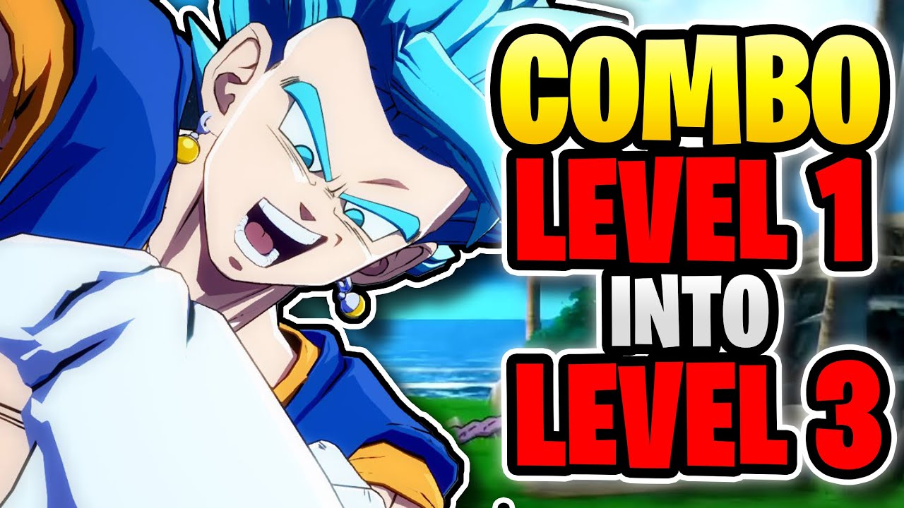 COMBO LEVEL 1 INTO LEVEL 3 | Dragonball FighterZ Ranked Matches