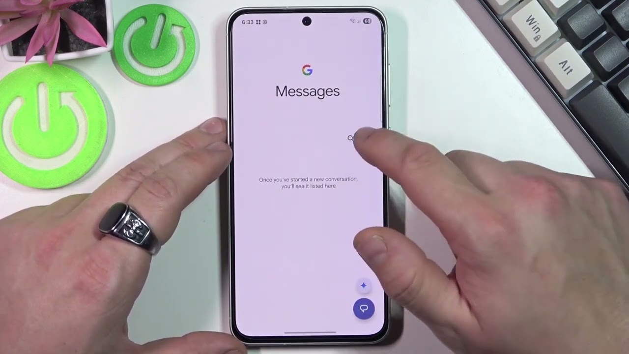 SAMSUNG Galaxy A56 5G &ndash; Quelle application de messagerie utiliser