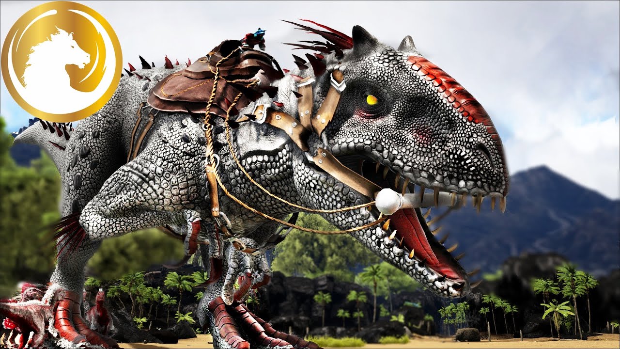 Indominus Rex yumurtadan çıktı @Recep Uzuner ARK Survival Evolved Ragnarok (MODLU) I S1B7