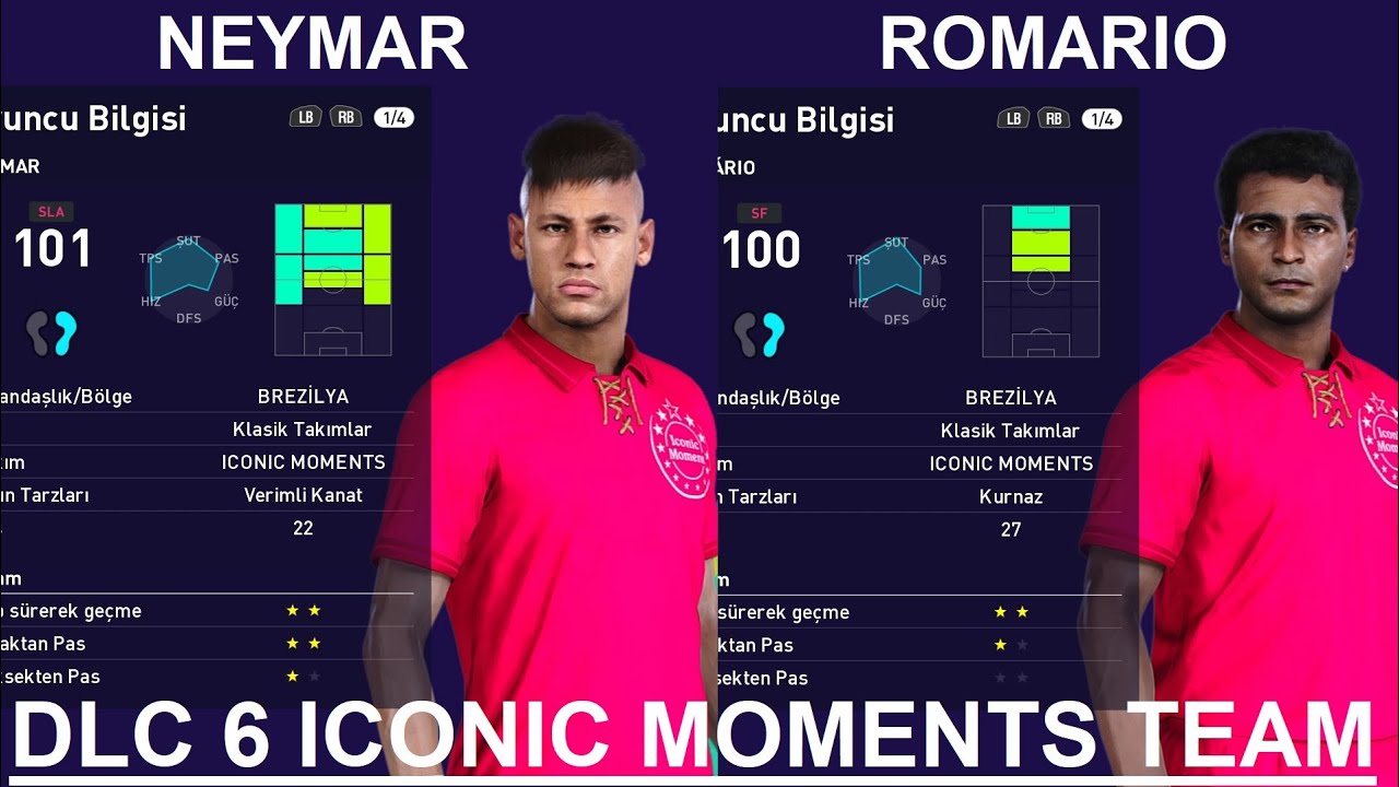 Pes 2021 Dlc 7.0 New Iconic Moments Team | New Iconic Moments | PES 2021