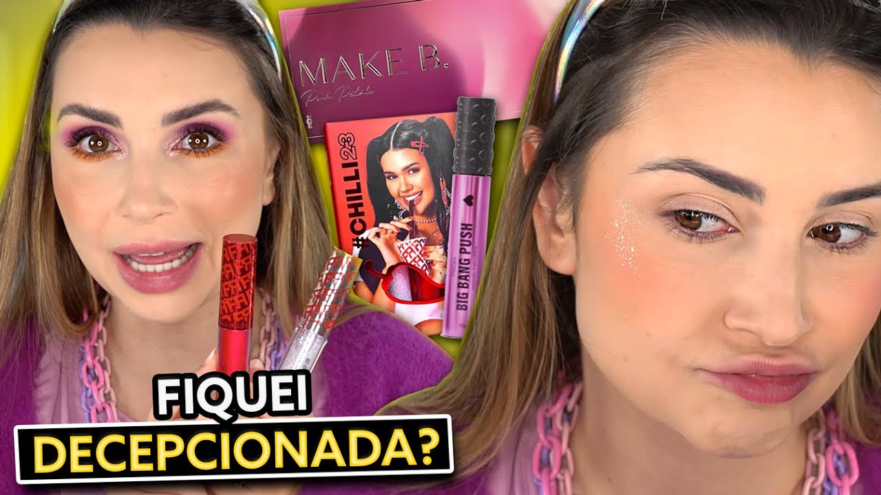 TESTANDO MAIS MAKES NACIONAIS - 1 ITEM ESTRAGOU A MAKE?