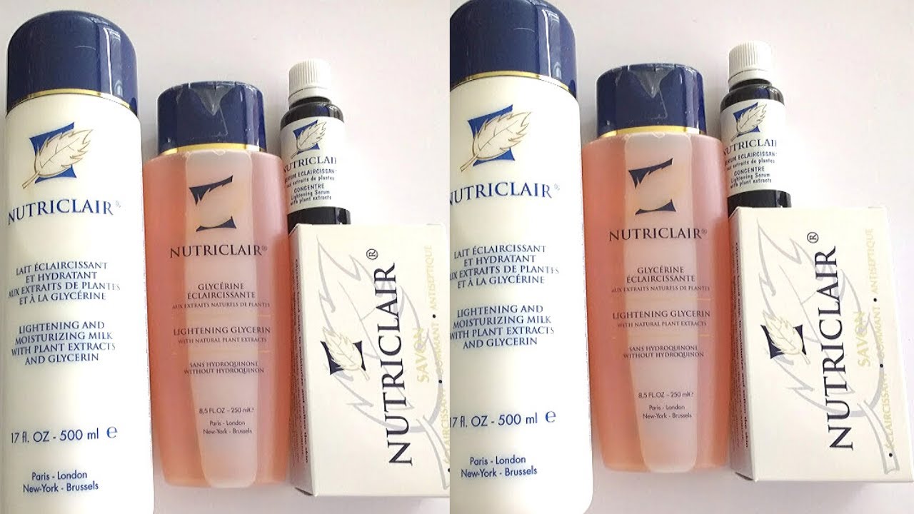 NutriClair Beauty Line With Natural Lightening Plant Extract Highly Acclaimed!