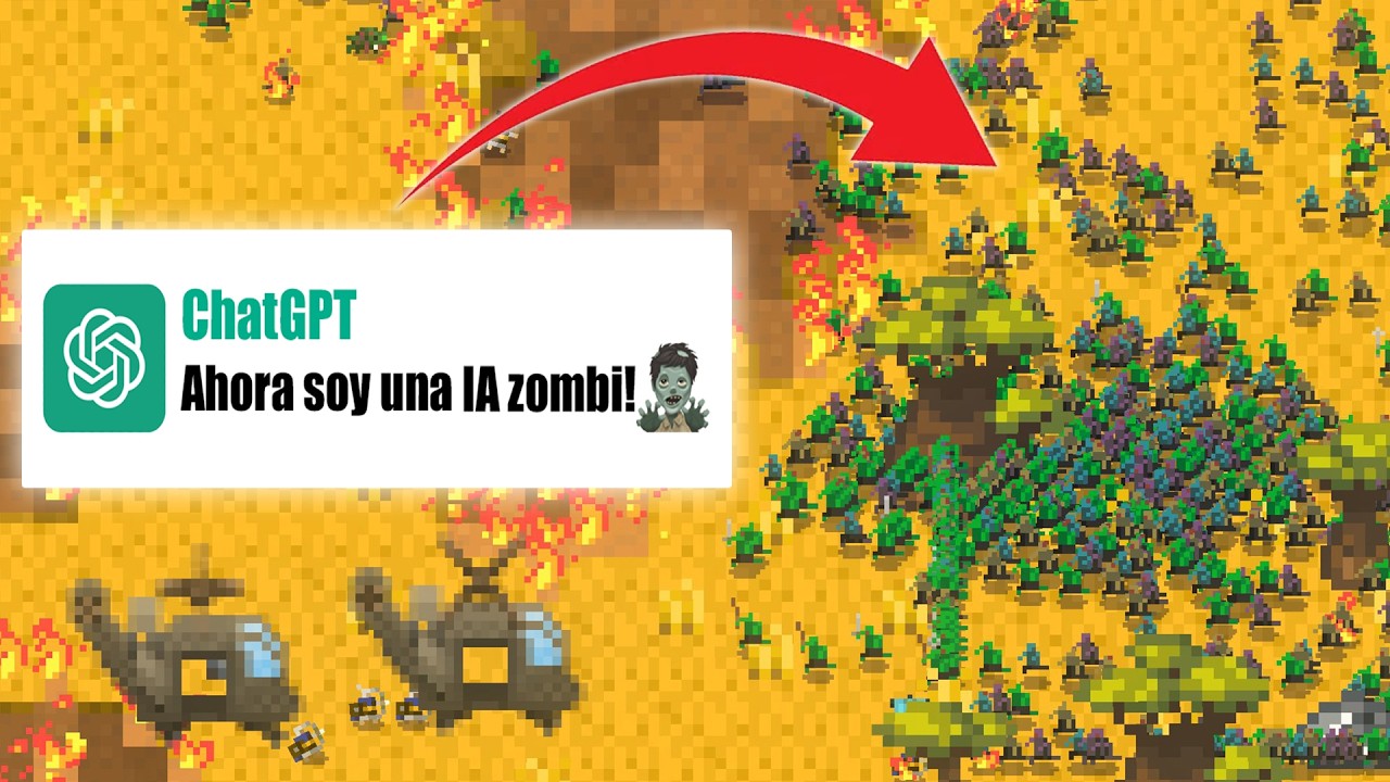Podrá ChatGPT sobrevivir al apocalipsis ZOMBIE? - Worldbox