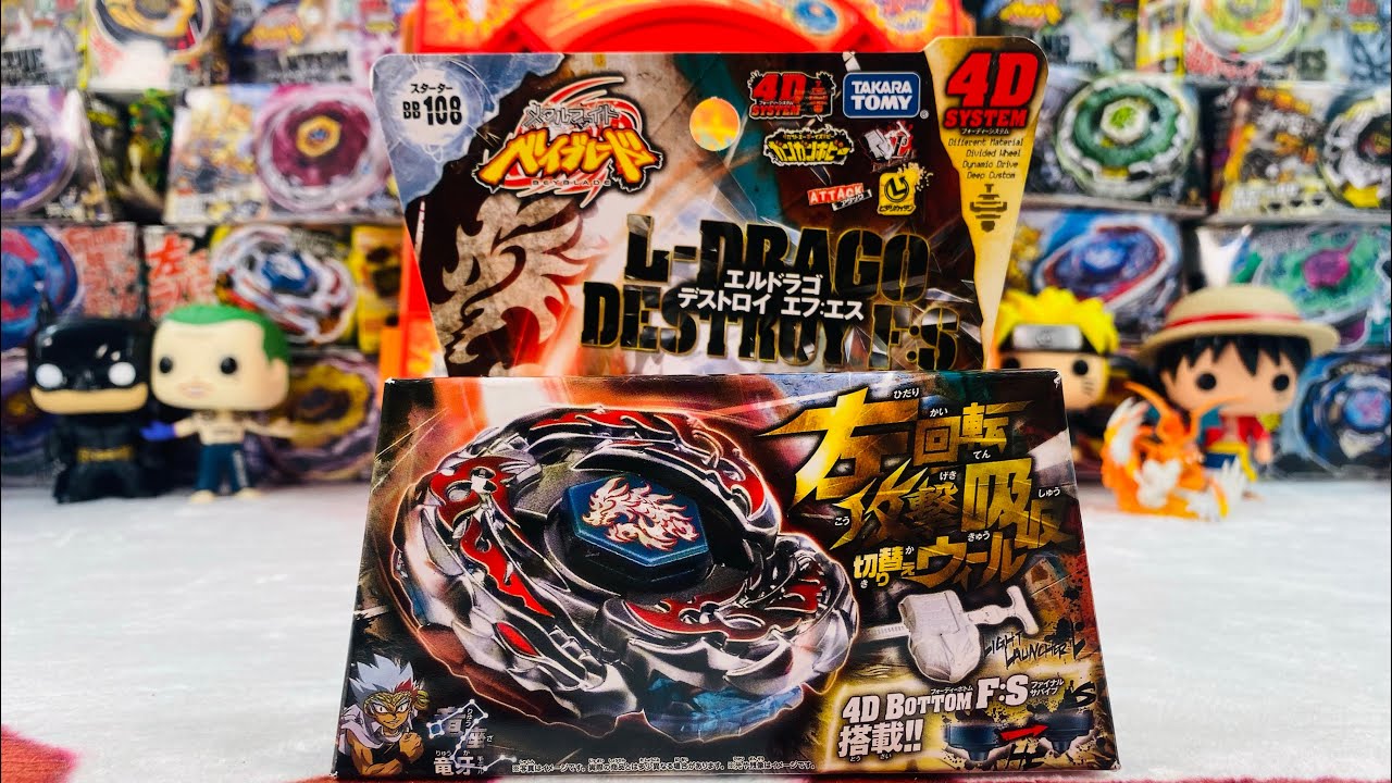 Распаковка и обзор Beyblade L-Drago Destructor F:S Beyblade Metal Fight!!! От TheBeyVerse.com