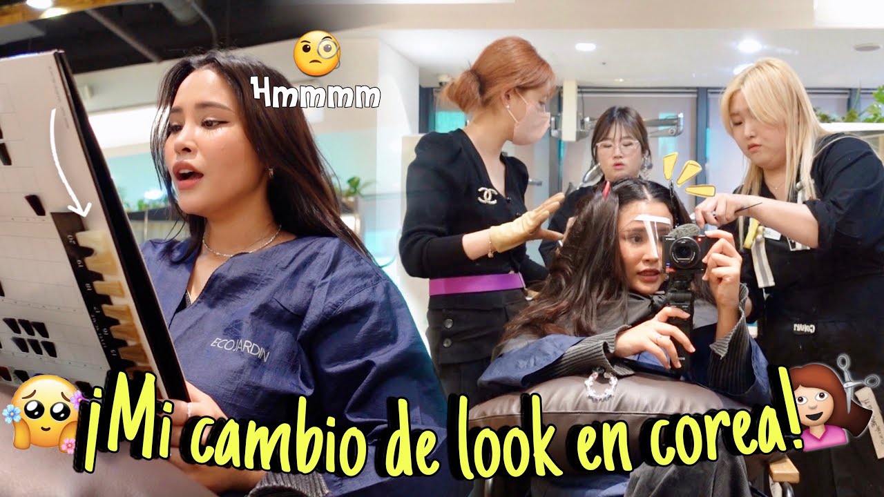 ME HICE UN CAMBIO DE LOOK EN COREA 💇🏽‍♀️✨ Mi nuevo tono de cabello | Mila