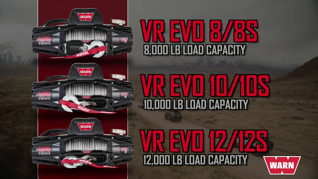 Лебедки WARN VR EVO