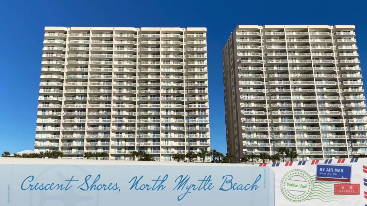 Awesome tour of Crescent Shores condo in North Myrtle Beach